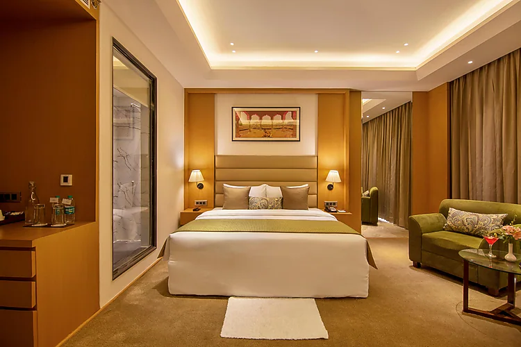 Suite AC Room at Pathaleshwara Sadan with modern amenities